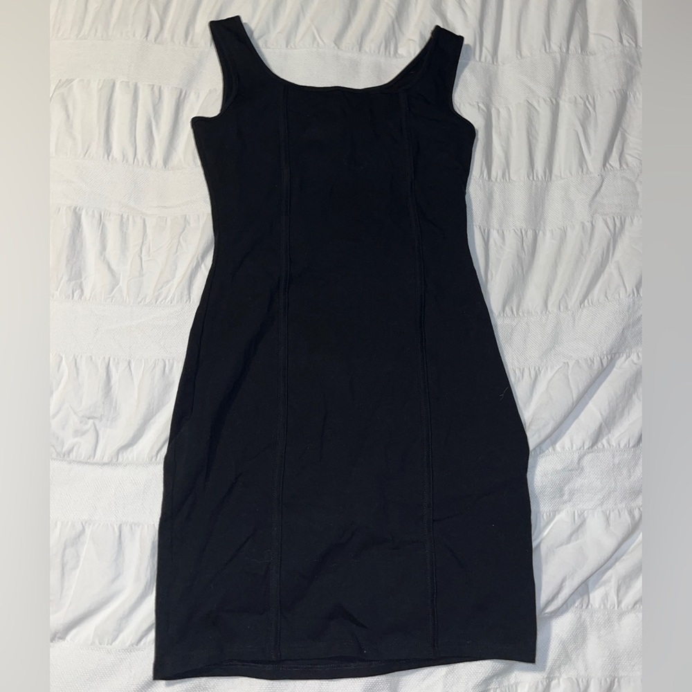 wild fable black tank mini dress